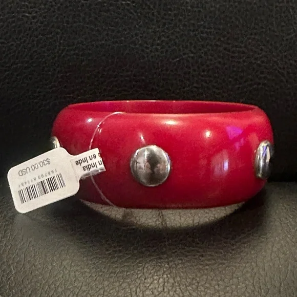 NWT / Free People / Deep Red Bangle / NEW - Picture 11 of 16